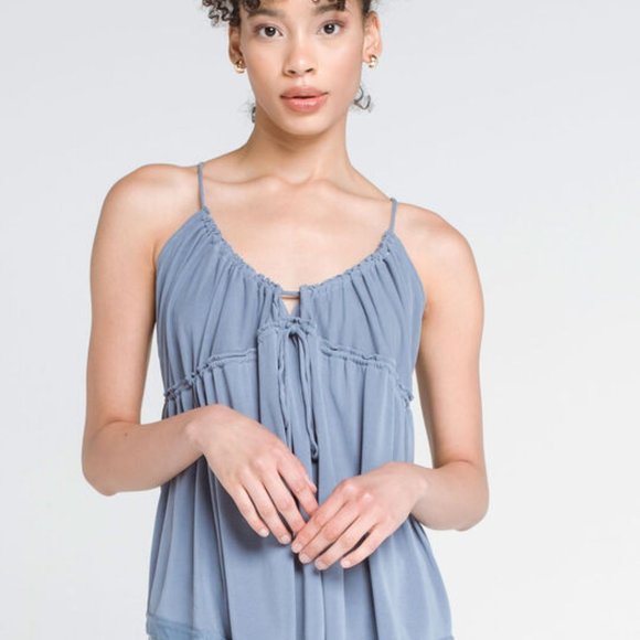 Free People Sundrop Plunge Neck Tank - Picture 2 of 3